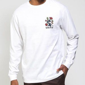 Vans Low Point Floral White Long Sleeve T-Shirt